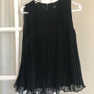 JCrew black dress top. NWT!